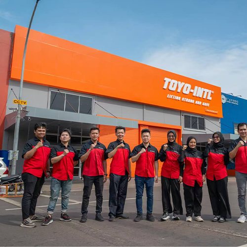 toyointl warehouse at Indonesia market